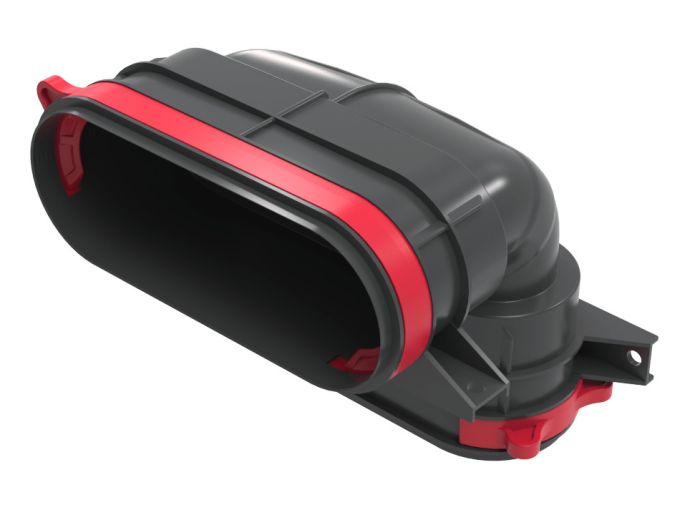 Kolanko do łączenia rur płaskich pionowe HEATPEX ARIA FLAT 500  | 54013500100W