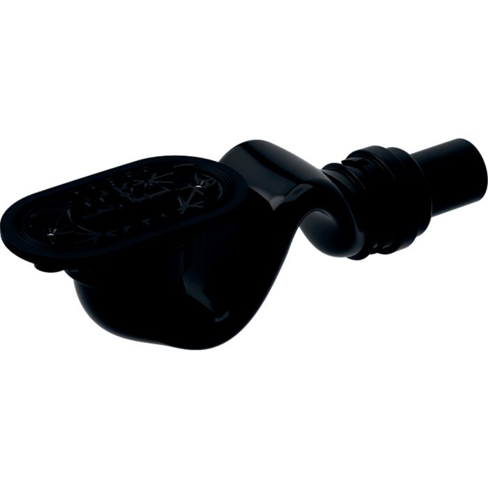 Zestaw odpływowy brodzikowy GEBERIT z tworzywa sztucznego 40 mm H50 czarny | 550018001