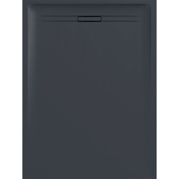 Brodzik z żywicy kamiennej prostokątny 90 x 120 x 4 cm GEBERIT Sestra odpływ z tyłu na środku | 550275002