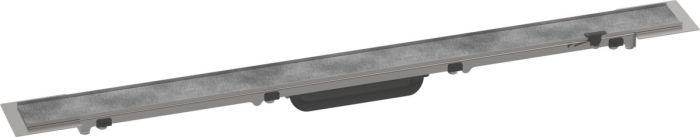 Element zewnętrzny odpływu HANSGROHE RainDrain Rock odpowiedni do odwodnienia pojedynczego ze stali szlachetnej 304 | 56031000