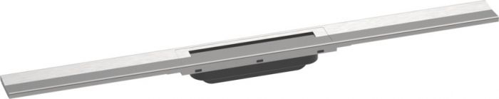 Element zewnętrzny odpływu HANSGROHE RainDrain Flex odpowiedni do odwodnienia pojedynczego ze stali szlachetnej 304 800 x 60 x 10 mm | 56044800