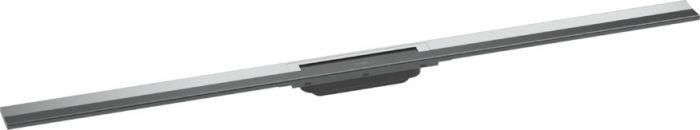 Element zewnętrzny odpływu HANSGROHE RainDrain Flex odpowiedni do odwodnienia pojedynczego ze stali szlachetnej 304 1200 x 60 x 10 mm chrom  | 56047000