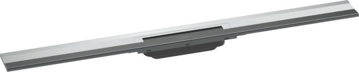 Element zewnętrzny odpływu HANSGROHE RainDrain Flex odpowiedni do odwodnienia pojedynczego ze stali szlachetnej 304 900 x 76 x 10 mm chrom  | 56052000