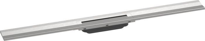 Element zewnętrzny odpływu HANSGROHE RainDrain Flex odpowiedni do odwodnienia pojedynczego ze stali szlachetnej 304 900 x 76 x 10 mm | 56052800