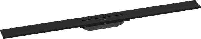 Element zewnętrzny odpływu HANSGROHE RainDrain Flex odpowiedni do odwodnienia pojedynczego ze stali szlachetnej 304 1000 x 76 x 10 mm czarny mat | 56053670