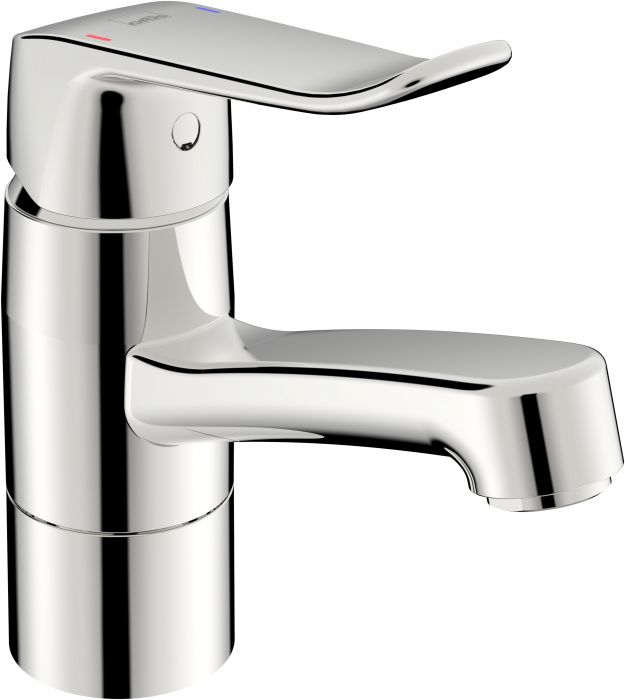 Bateria umywalkowa stojąca ORAS CARE 1-uchwytowa 1-otworowa chrom | 5715F