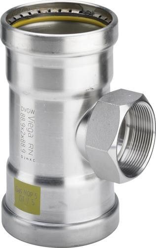 Trójnik ze stali nierdzewnej 76,1x3/4"x76,1 mm Sanpress Inox G 0217.2XL