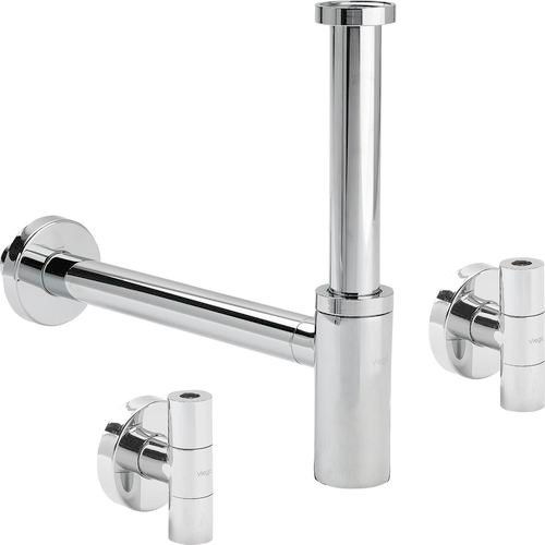 Syfon butelkowy VIEGA Eleganta 5788.4 mosiężny 1 1/4" chrom | 492489