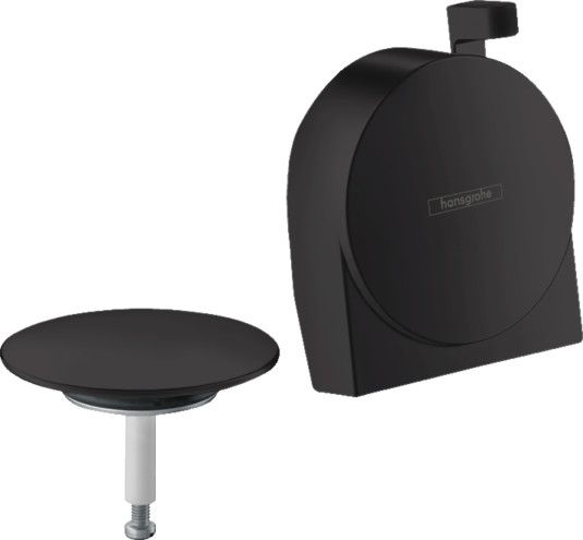 Zestaw przelewowo-odpływowy HANSGROHE Exafill S czarny matowy | 58117670