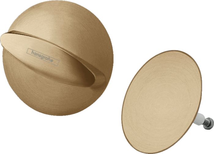 Odpływ wannowy element zewnętrzny HANSGROHE Flexaplus brąz szczotkowany | 58185140