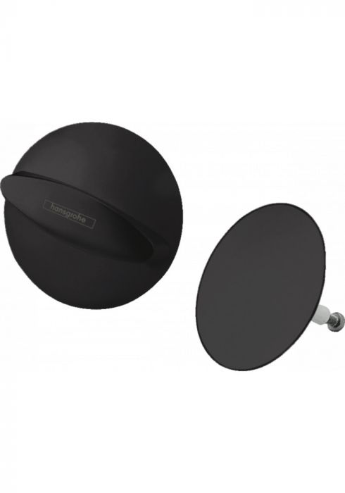Odpływ wannowy z przelewem HANSGROHE Flexaplus czarny matowy | 58185670