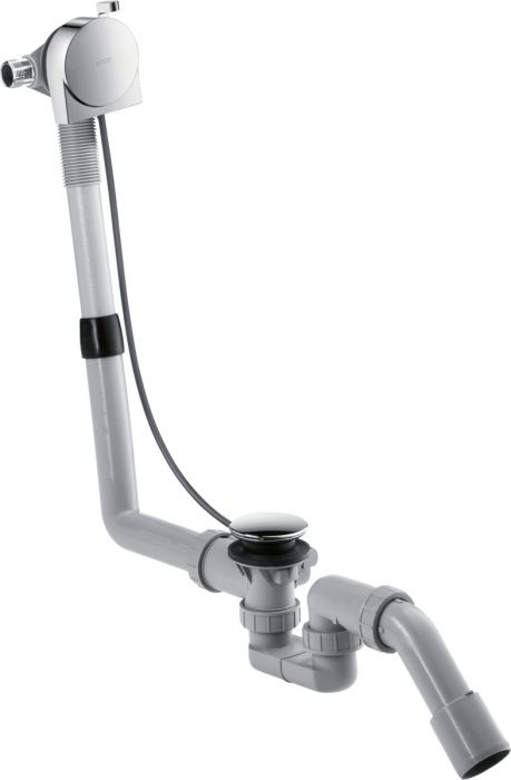 Zestaw przelewowo-odpływowy HANSGROHE Exafill S do wanien normalnych chrom | 58307000