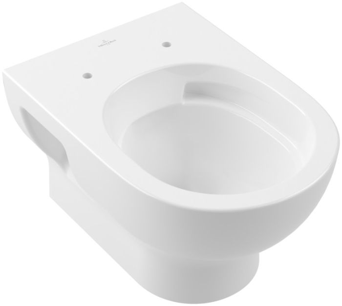 Miska WC wisząca VILLEROY & BOCH O.novo bez kołnierza wirowa TwistFlush 36 x 52 cm weiss alpin  | 5C39C0R1