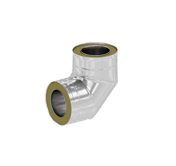 Kolano izolowane 87° stalowe DW316L DN150 RICOM | 030115043DW
