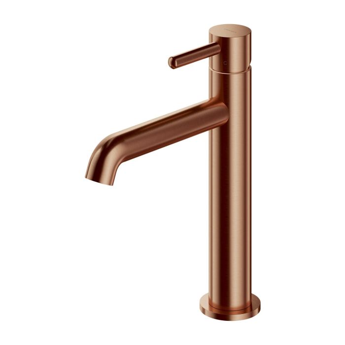 Bateria umywalkowa 23 cm (głowica 25 mm) OMNIRES Y miedź szczotkowana | Y1212CCPB