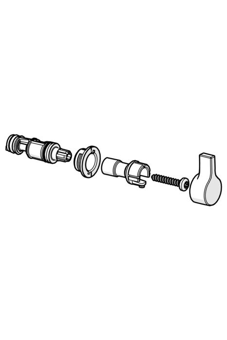 Regulator temperatury do baterii 8710F ORAS ALESSI Sense by Oras | 601707V