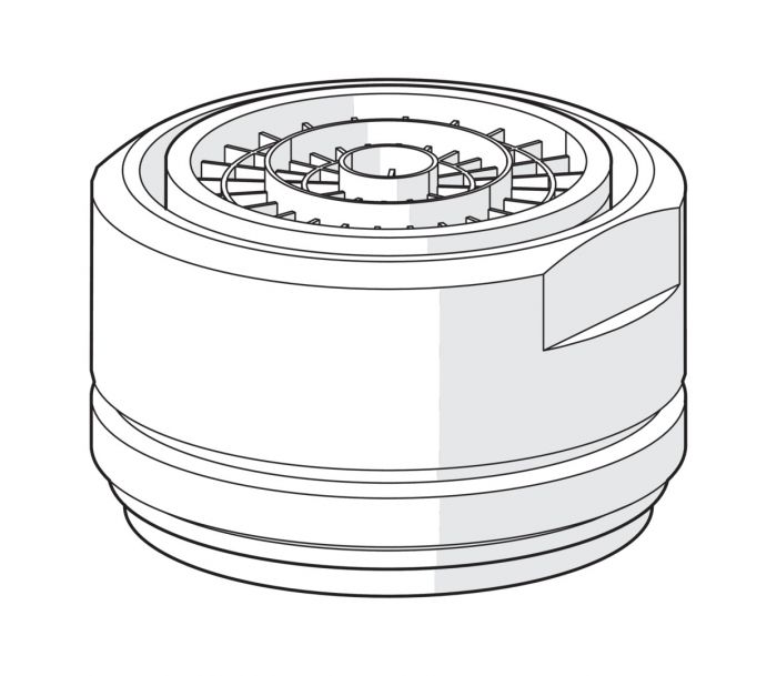 Aerator do baterii Safira, Saga ORAS chrom M24x1 D | 602104V