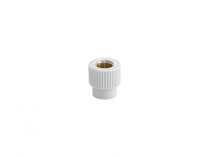 Złączka z gwintem mosiężnym PP-R 16 x 1/2" GW