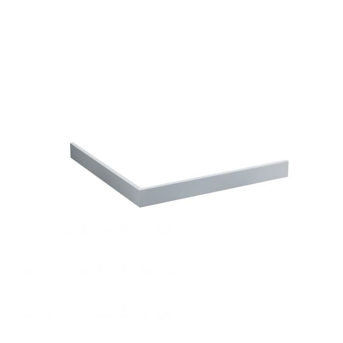 Obudowa brodzika niskiego kwadratowy 1000x1000x90 mm SCHEDPOL biała | P9100100