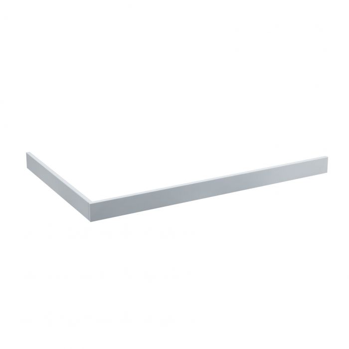 Obudowa akrylowa brodzika niskiego prostokątny 800x1300x90 mm SCHEDPOL biała | P980130