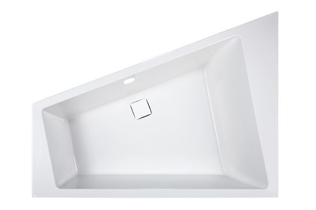 Wanna akrylowa trapezowy SANPLAST Space Line  WTL/SPACE 140x180+STW 1800 1400 mm biała EW  | 610100115101000
