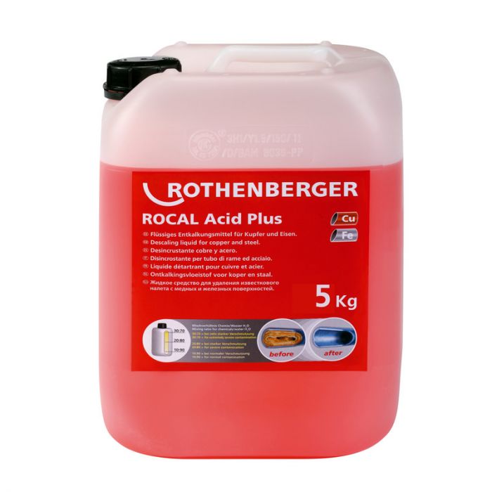 Środek do odkamieniania ROCAL Acid Plus tylko do systemów technicznych 5 kg