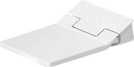 Deska sedesowa DURAVIT SensoWash myjąca 37 x 54.2 x 3.7 cm biały alpin z pilotem Indywidualna regulacja temperatury wody, pozycji strumienia wody i jego intensywności, z automatycznym zamykaniem, oświetlenie nocne
