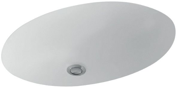 Umywalka VILLEROY & BOCH Evana podblatowa owalny bez otworu z przelewem 615 x 415 mm weiss alpin | 61440001