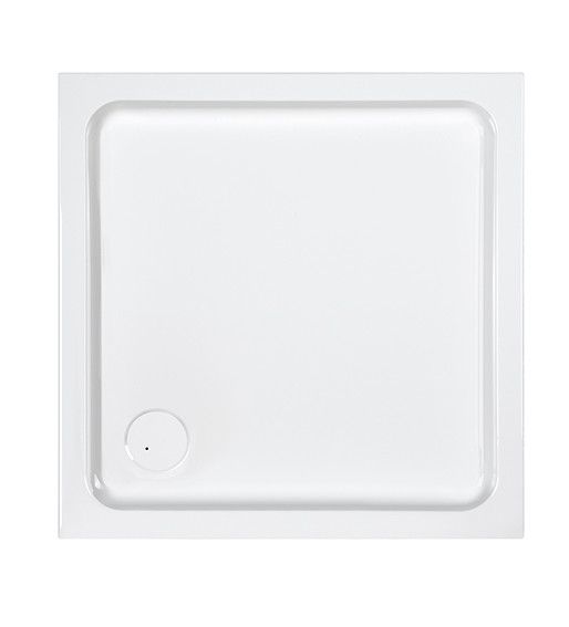 Brodzik akrylowy kwadratowy 100 x 100 x 5 cm SANPLAST Free Line B/FREE 100x100x5+STB stelaż STB | 615040104001000