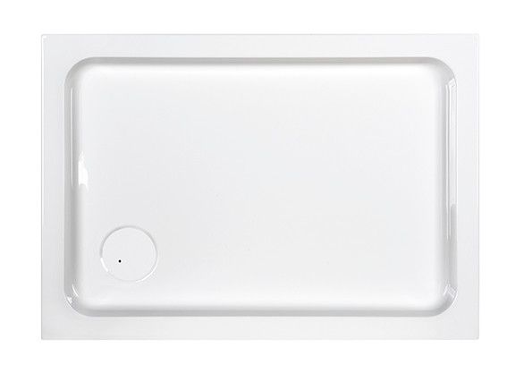 Free Line B/FREE 80x140x5+STB brodzik akrylowy prostokątny 1400 x 800 x 68 mm biały EW stelaż STB