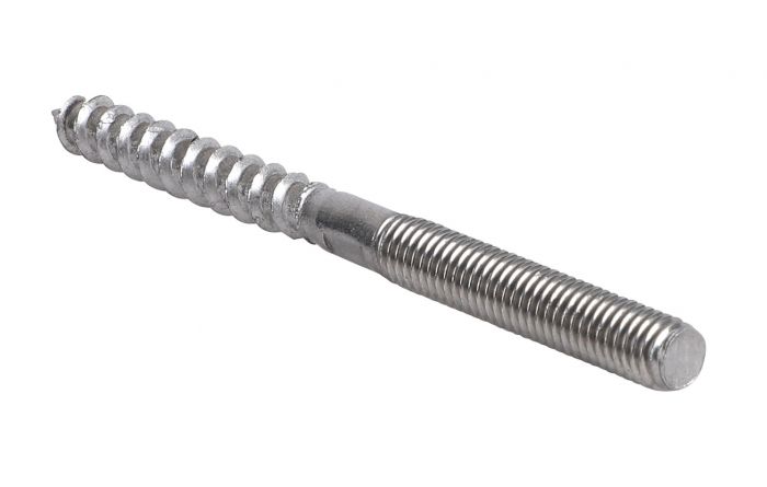 Śruba dwugwintowana ze stali nierdzewnej BIS M8 x 80 mm