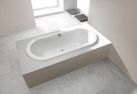 Prestige WOW/PR 80x180 wanna akrylowa owalny wolnostojąca 1800 x 800 mm biała EW z systemem powietrznym AIC2 ze stelażem STW