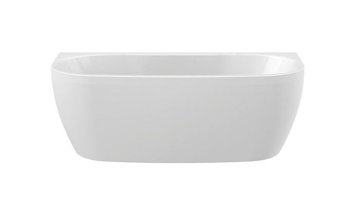 Wanna akrylowa symetryczny przyścienna SANPLAST Luxo WSPse-kpl-mb/LUXO 80x180+STW+Np 1800 800 x 600 mm biała EW | 632370128001010NP