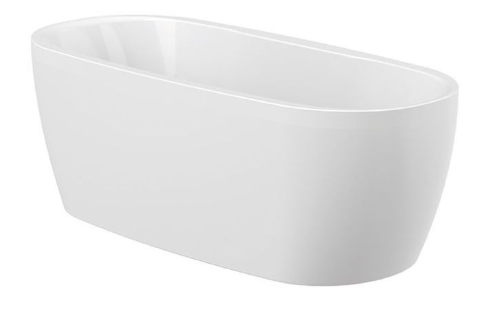 Wanna akryl WOWse SANPLAST LUXO 1800 800 x 600 mm biały z zestawem odpływowym | 632370138001010NP