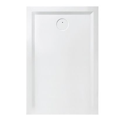 Brodzik mineralny prostokątny 80 x 140 x 3 cm SANPLAST Space Mineral B-M/SPACE S 80x140x1,5 z syfonem z pokrywką | 645410037051000