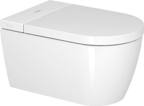 SensoWash Starck f Life miska WC ceramiczna Compact, rimless 37.8 x 57.5 x 42.2 cm biały alpin sterowanie za pomocą aplikacji z deską sedesową z funkcją mycia, w komplecie pilot #2