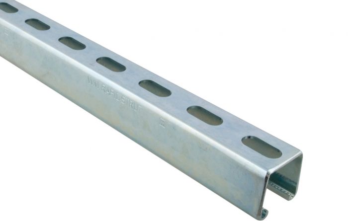 Szyna montażowa stalowa, ocynkowana perforowana BIS RapidStrut 41 x 21 x 2,5 mm odcinek 2 m