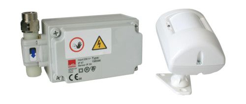 Zawór pisuarowy spłukujący, rynnowy, bezdotykowy posiada stałe podłączenie elektryczne 230 V ORAS ELECTRA chrom | 6575