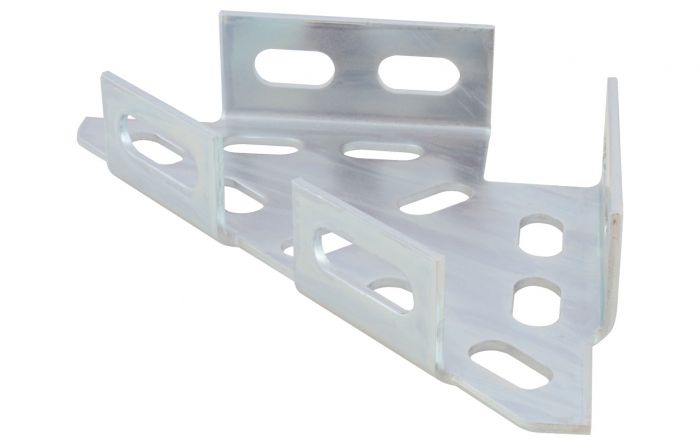 Łącznik do szyn montażowych trójkątny Strut + WM35 BIS 200 x 200