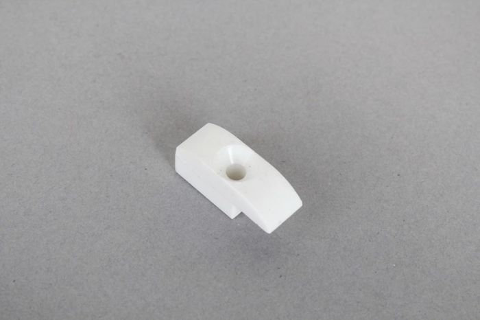 Trzymacz górny lub dolny do kabin prysznicowych KPO,KNO,KP4S-AL. szyby z tworzywa sztucznego SANPLAST | 660C0097