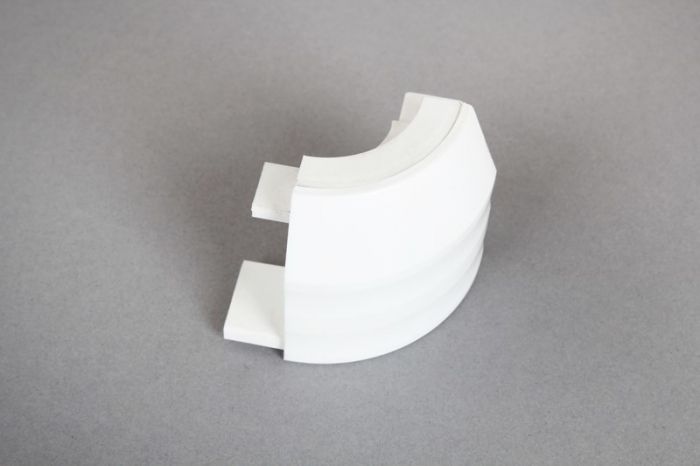 Łącznik narożny do KN/ATa z pokrywką, kompletny SANPLAST | 660C0106