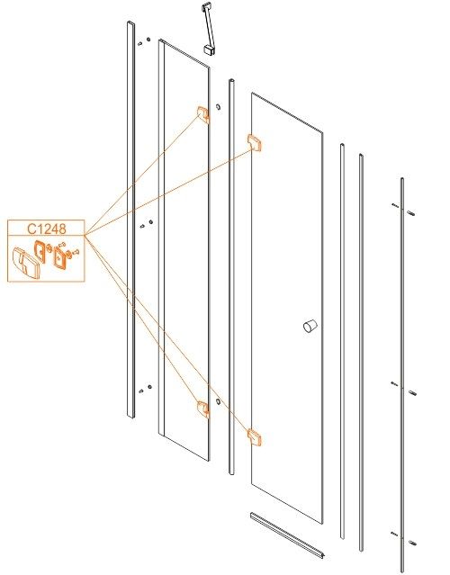Zawias SANPLAST | 660C1248