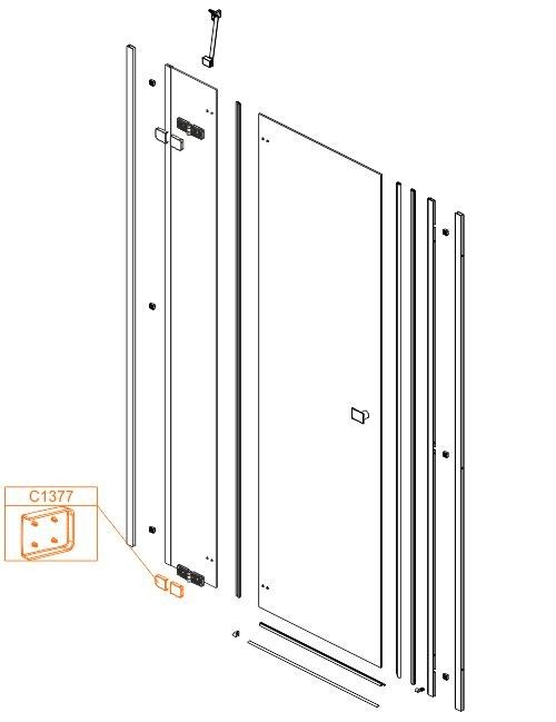 Zawias SANPLAST | 660C13773000000