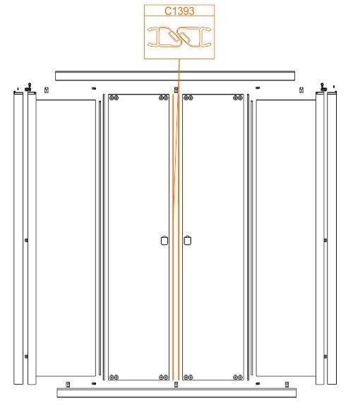 Uszczelka magnetyczna do VERO D4/VE-150-S SANPLAST | 660C1393