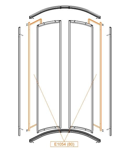 Element stały polistyren SANPLAST | 660E1054