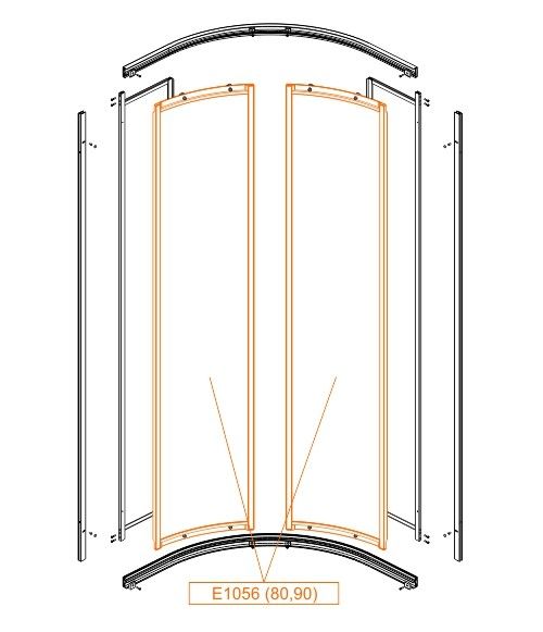 Element ruchomy polistyren SANPLAST | 660E1056