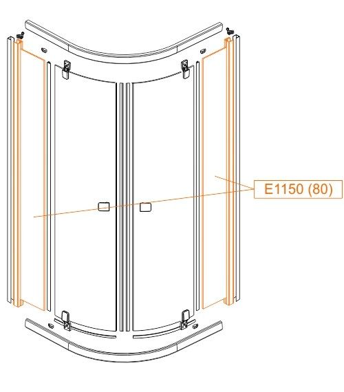 Element stały SANPLAST | 660E1150