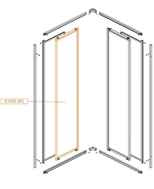 Element ruchomy do KN2-EKO Plus polistyren SANPLAST | 660E1206