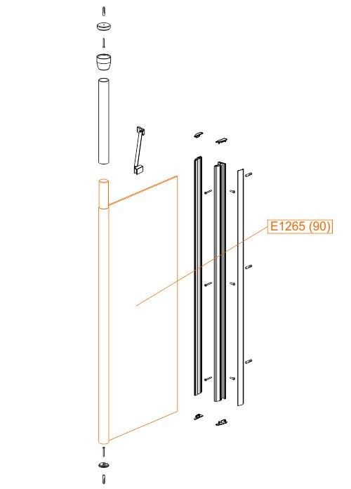 Element stały SANPLAST  | 660E1265