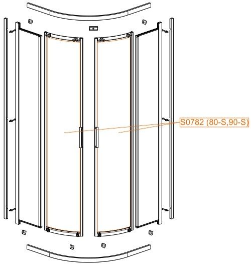Drzwi do KP/4 ASP 90 SANPLAST | 660S0782